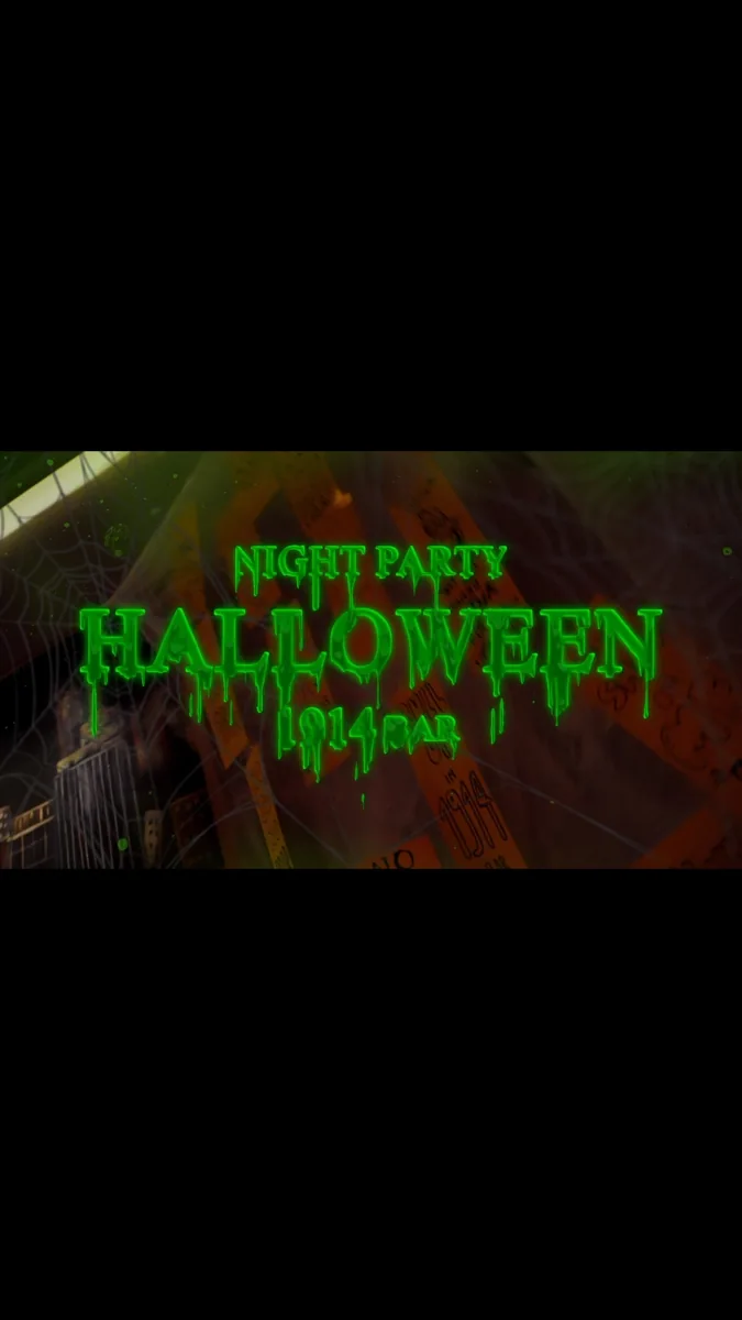 Trick or Drink? Halloween at 1914 Bar official announcement artwork