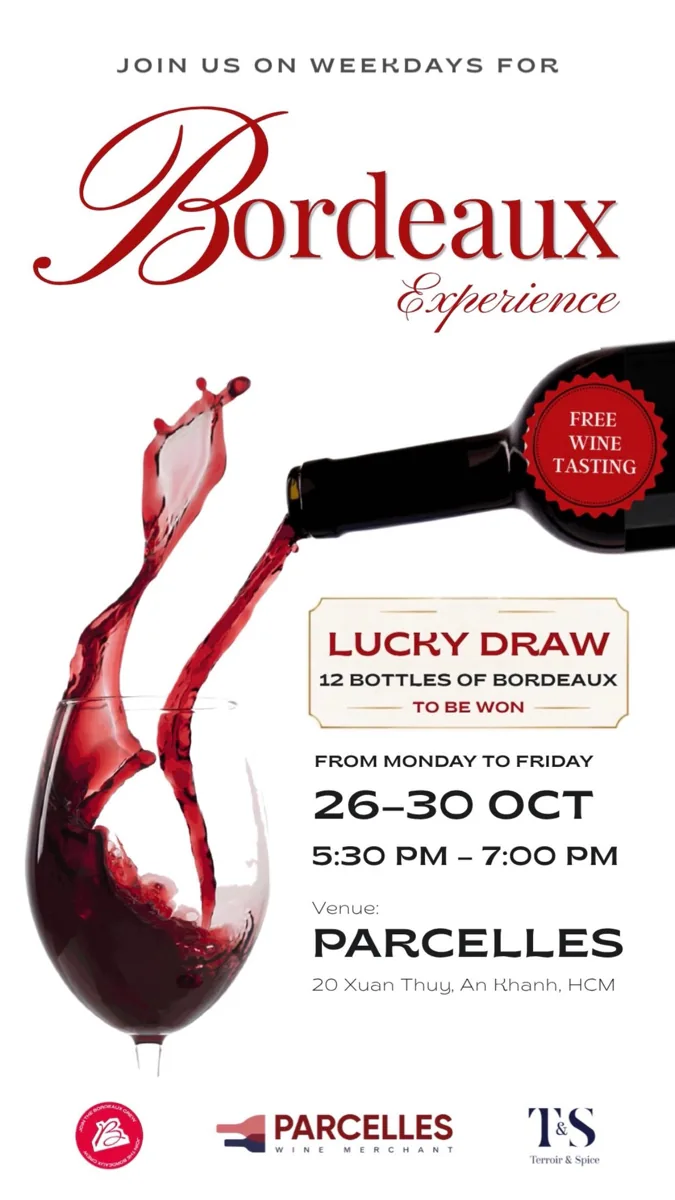 Organizer artwork for Bordeaux Experience at Parcelles