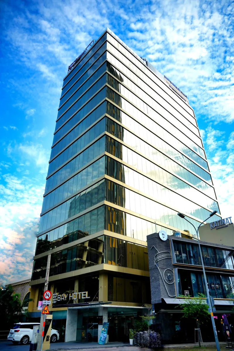 Bay Hotel Ho Chi Minh exterior at 7 Ngo Van Nam, District 1.
