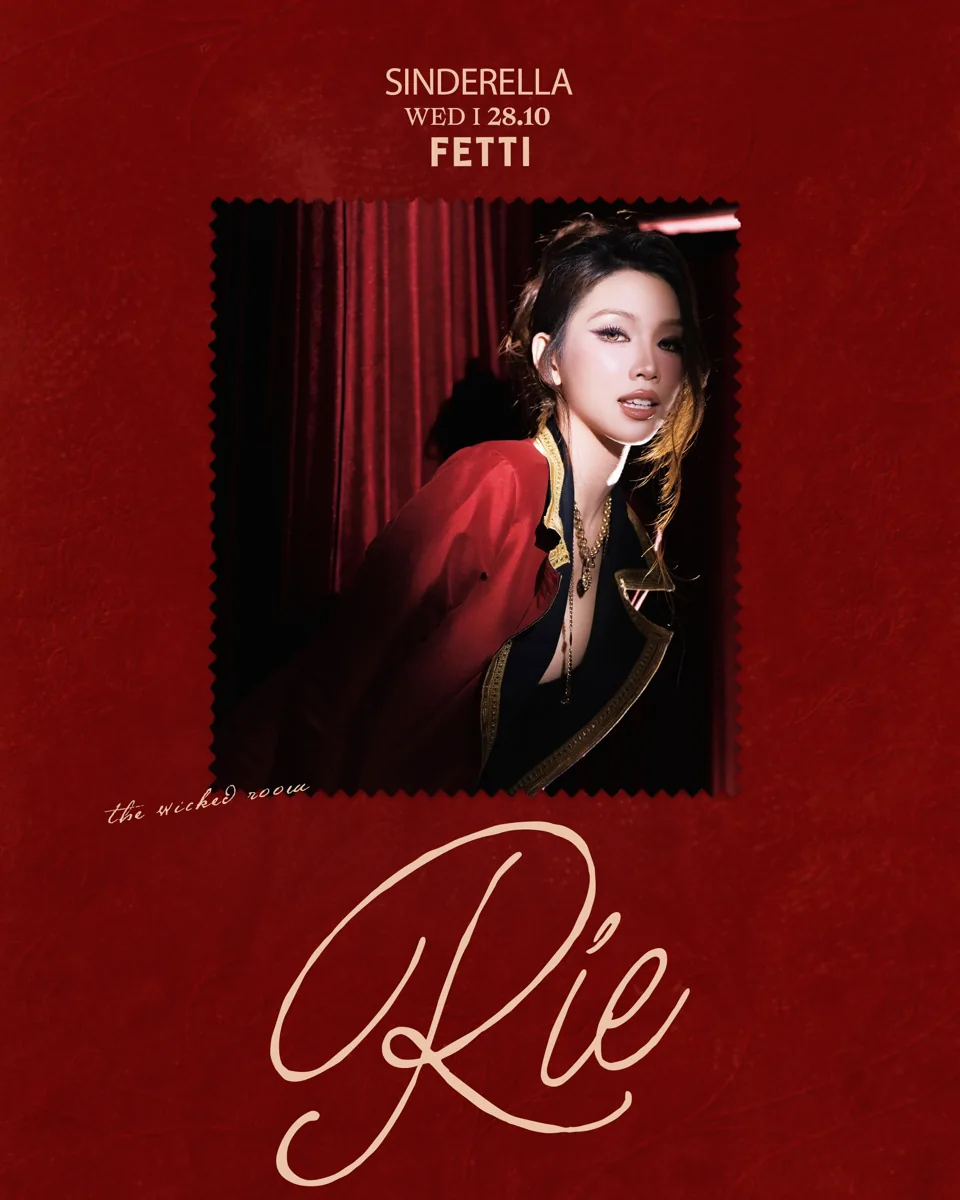 FETTI Social Club announcement image for Sinderella hosted by Rie