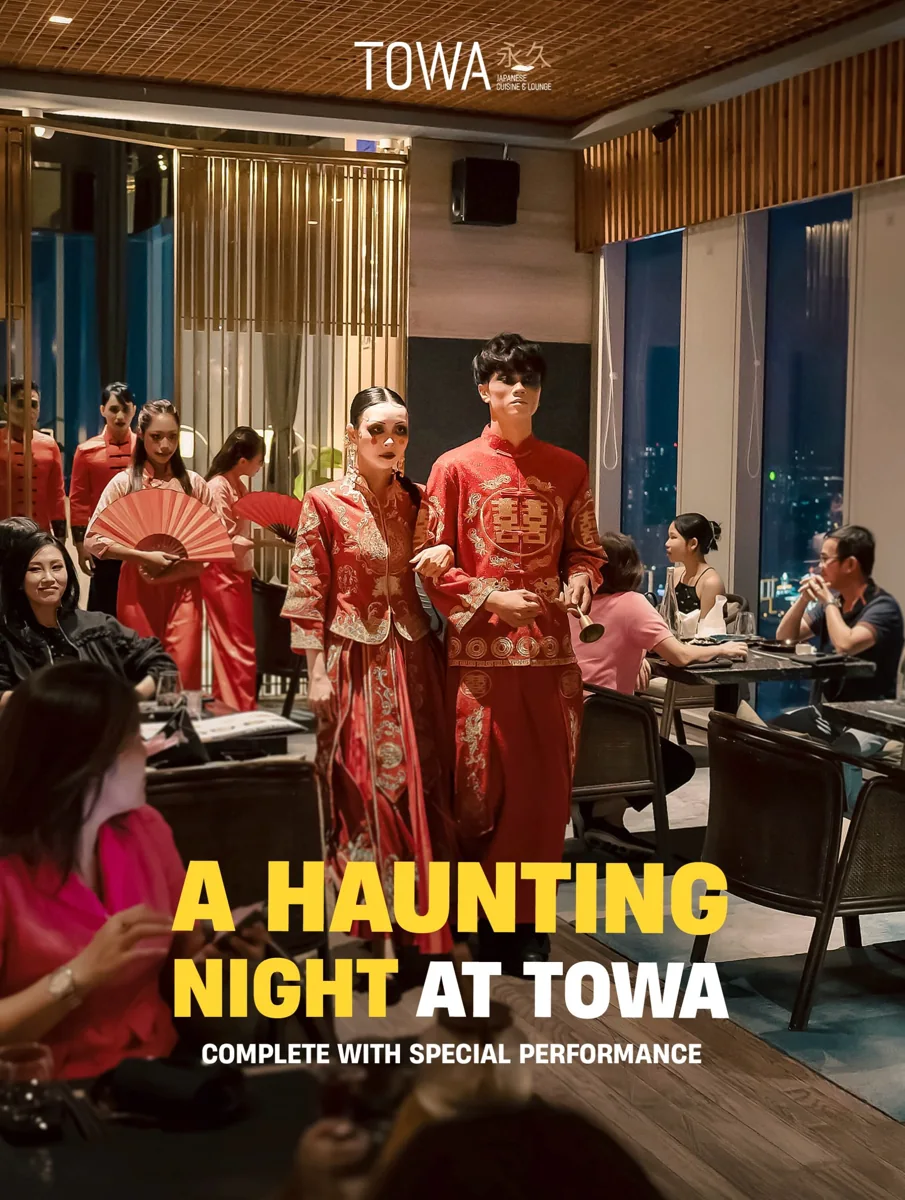 Towa Halloween night promotional image advertising special performances