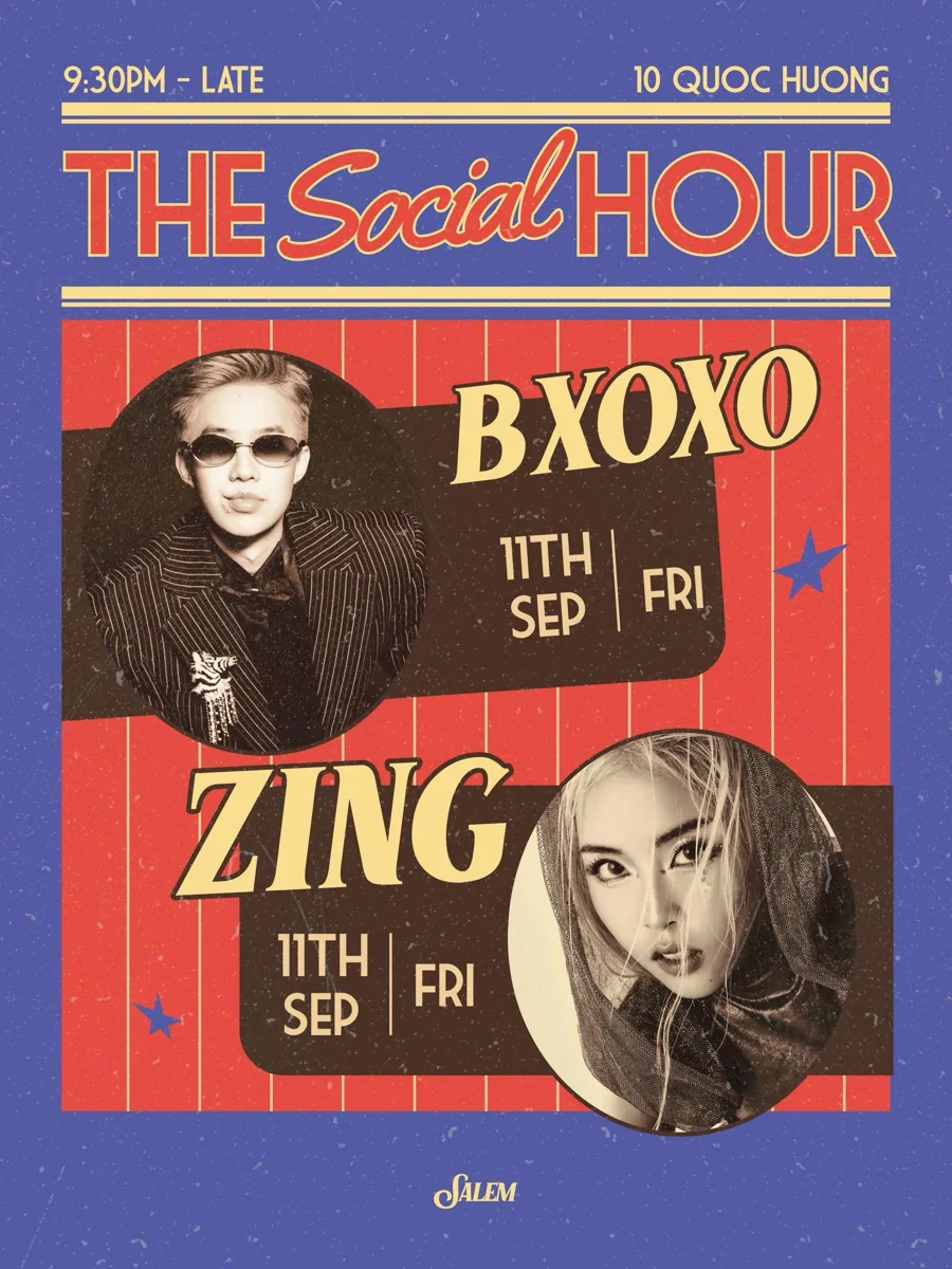 Official The Social Hour: BXOXO & ZING artwork