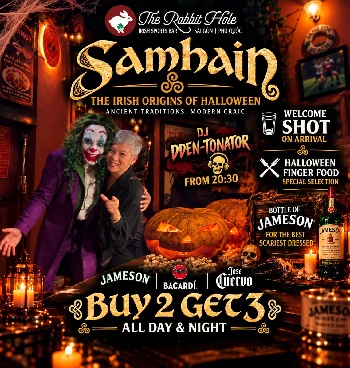 SAMHAIN – AN IRISH HALLOWEEN IN THAO DIEN