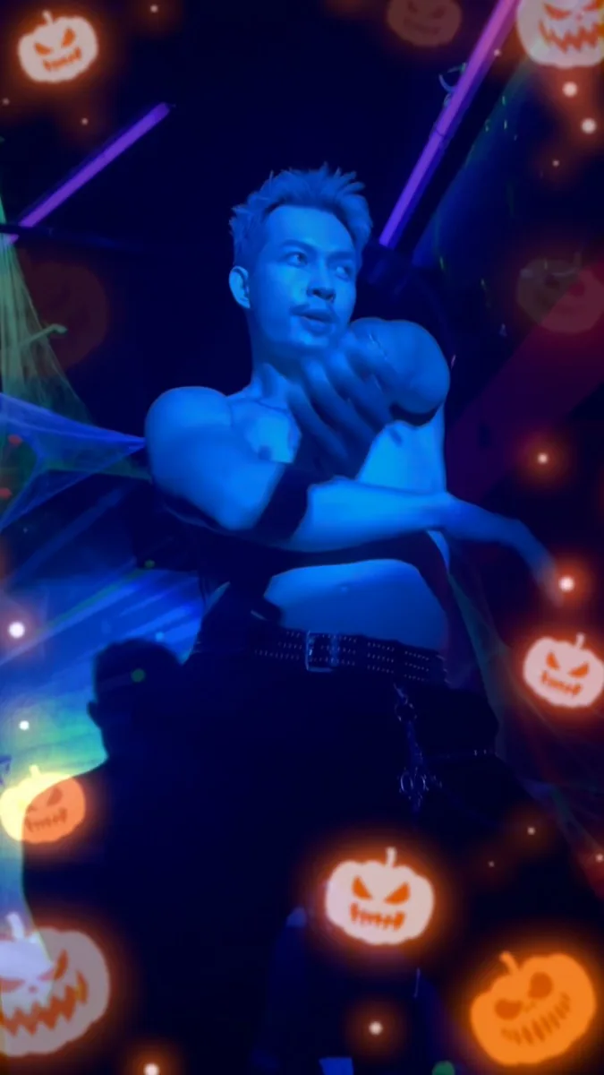 Frolic Halloween weekend visual for two separate parties: Haus of Horror on Friday 30 October and Hunk-O-Ween on Saturday 31 October.