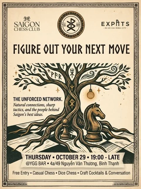 Figure Out Your Next Move event artwork