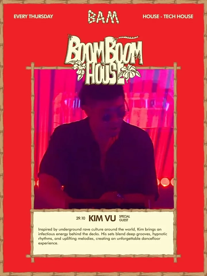Boom Boom House October 29 Kim Vu posters