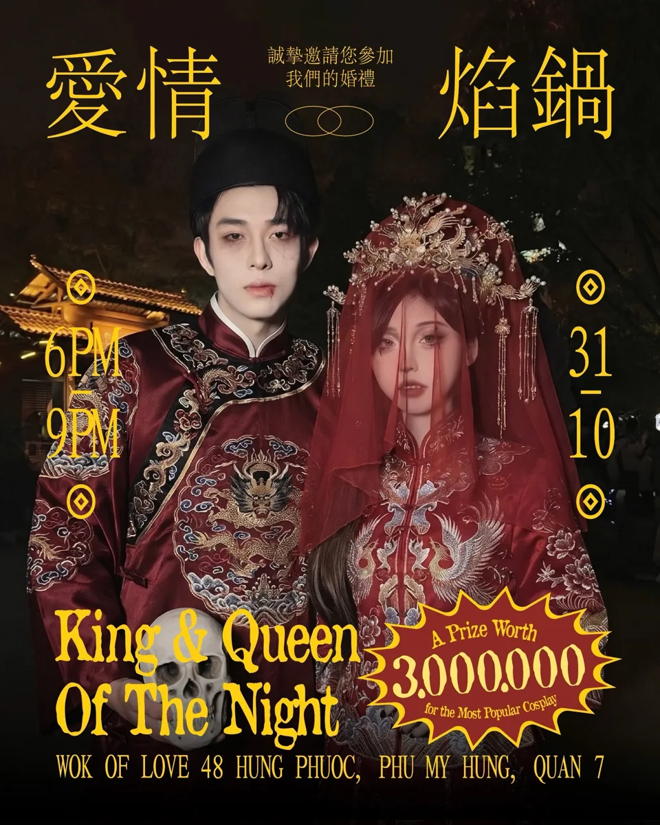 The Ghost Wedding at Wok Of Love promotional artwork