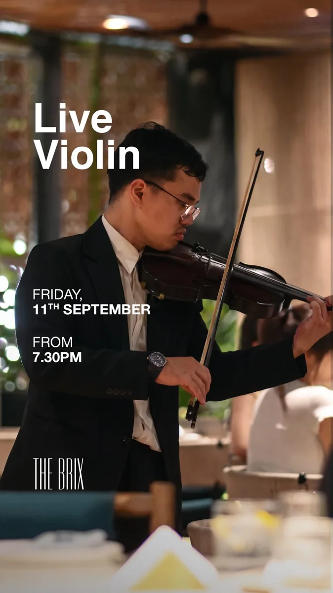 Official Live violin by the pool image
