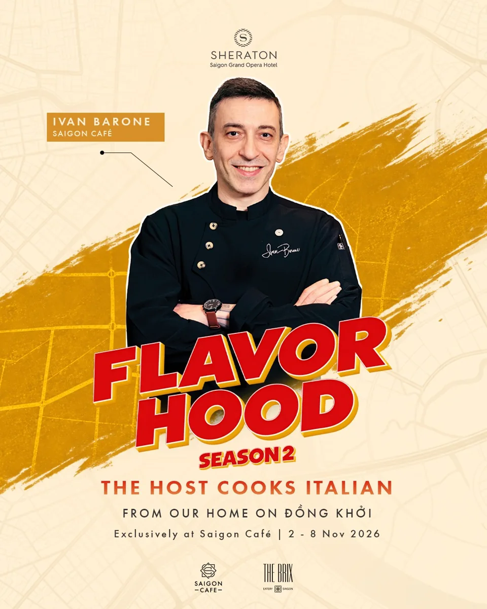 Flavorhood Season 2 poster featuring Chef Ivan Barone
