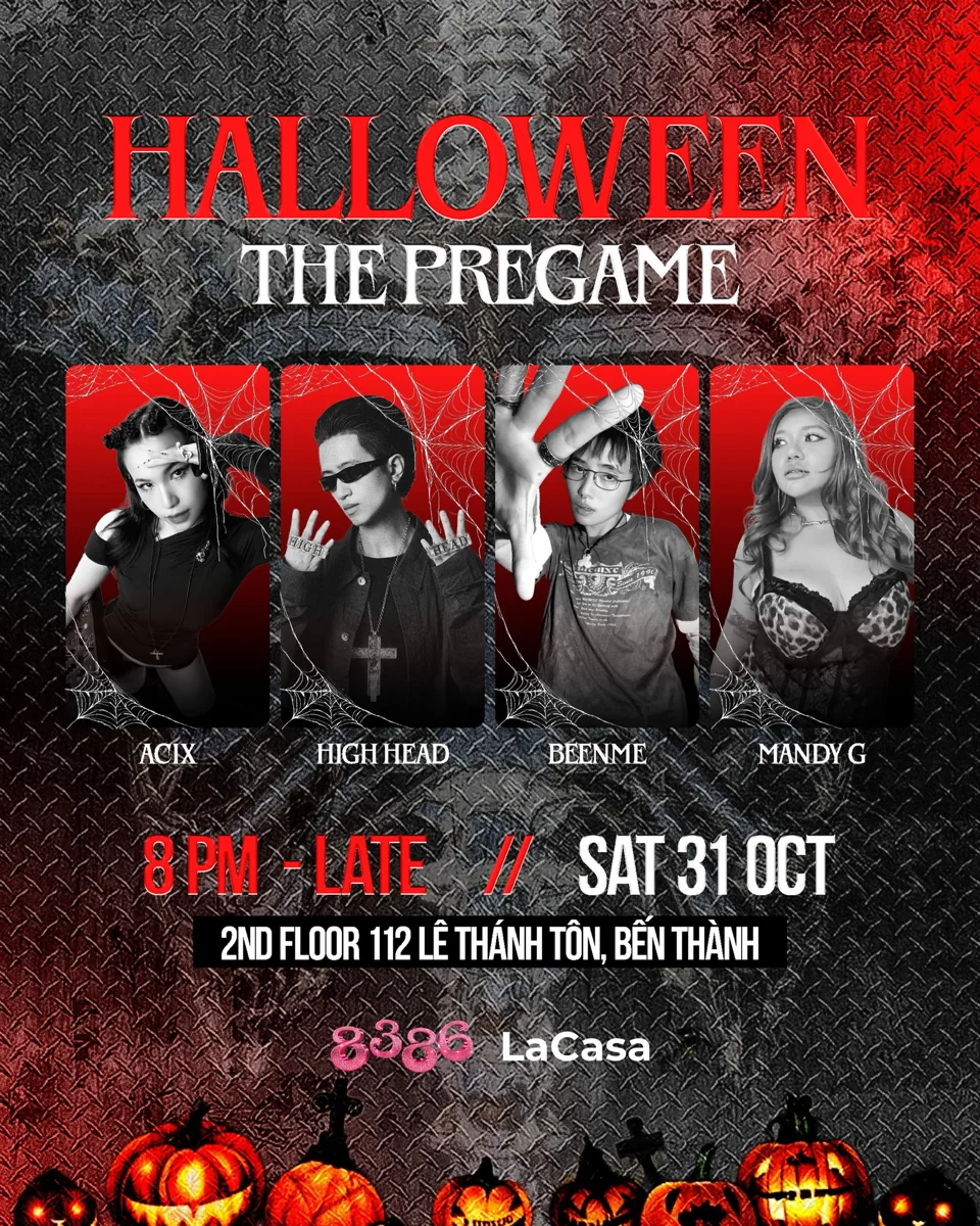 Halloween the Pregame at La Casa artwork