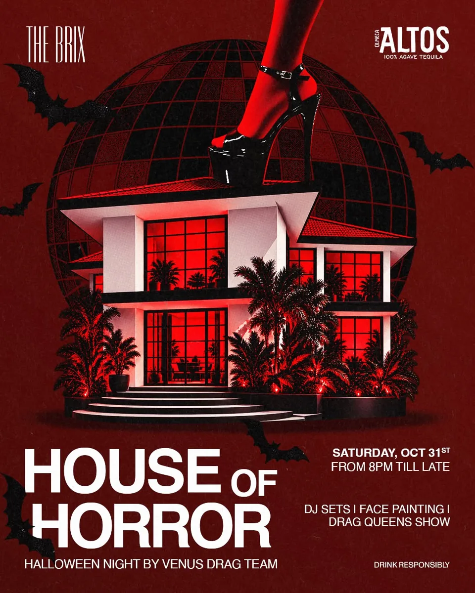 House of Horror at The Brix — organizer artwork