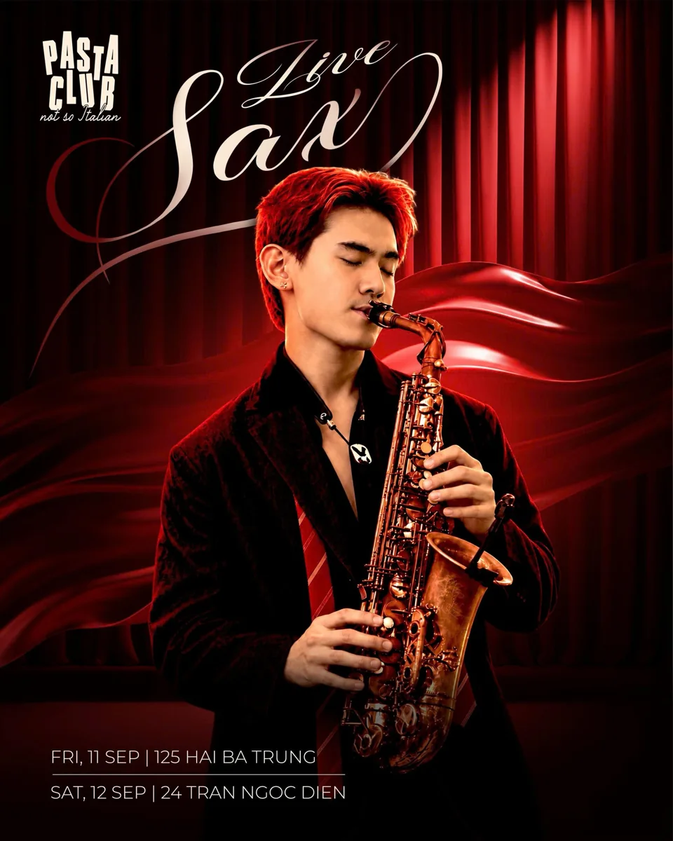Official Live saxophone with Minh Khiem image