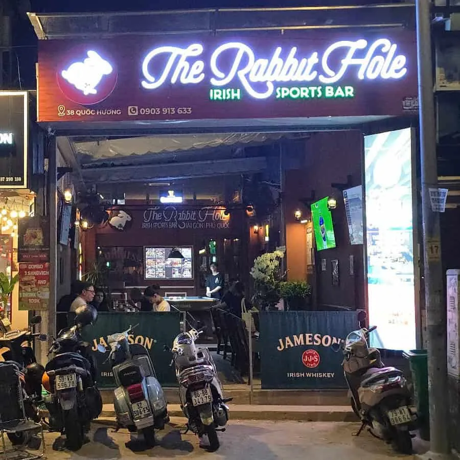 The Rabbit Hole Irish Sports Bar — Thao Dien — venue photograph