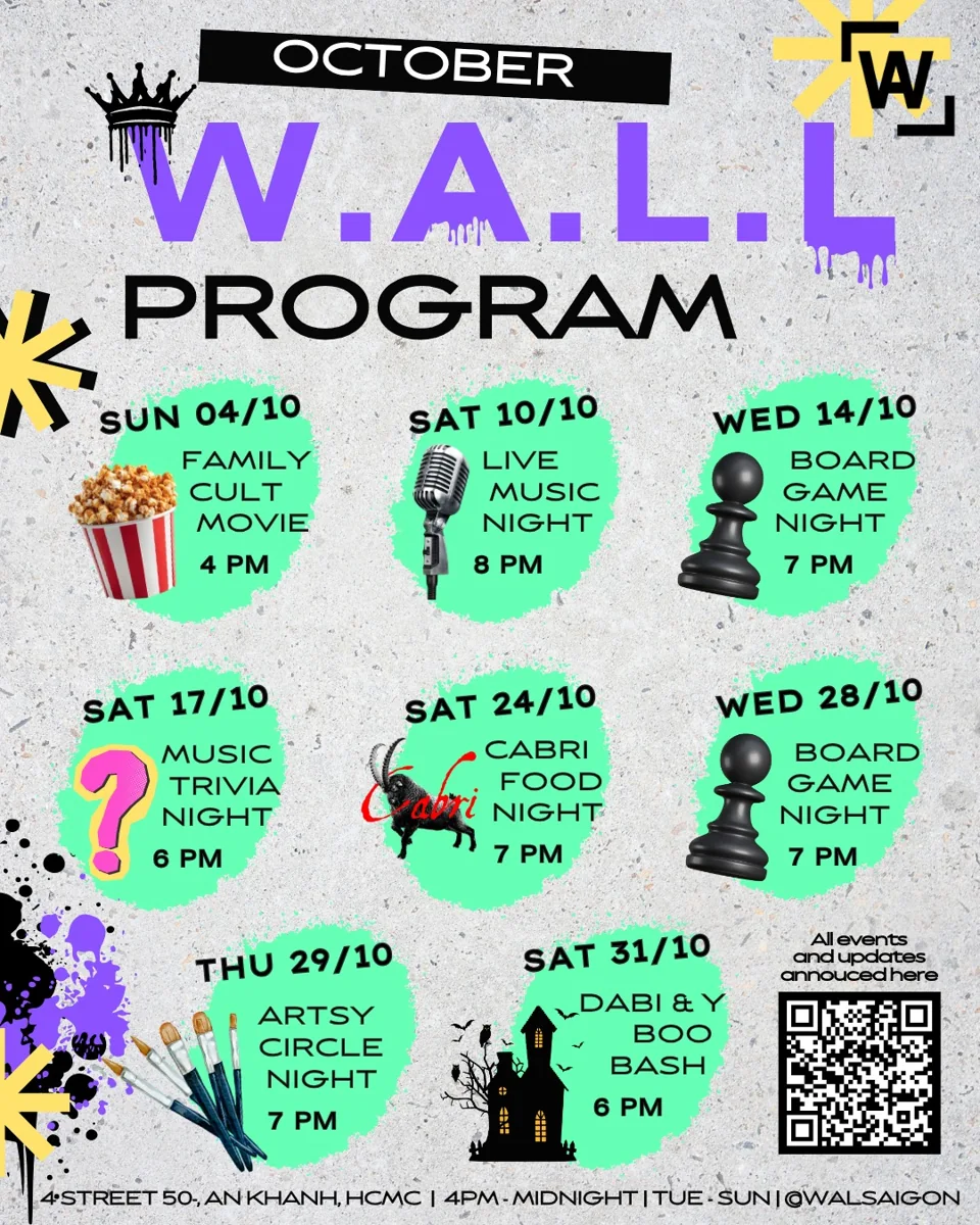 Dabi & Y Boo Bash at WALL Bar Saigon