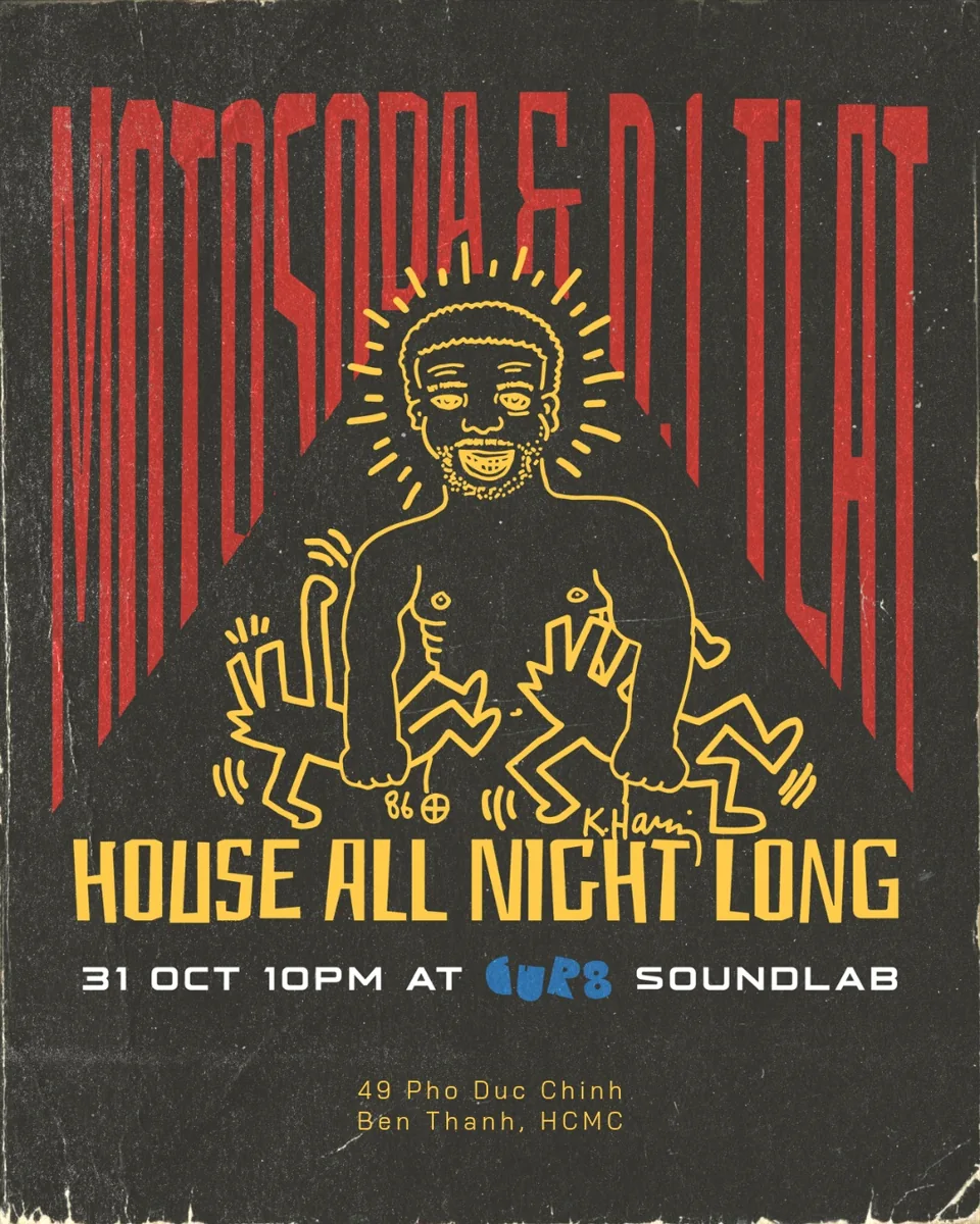 Motosoda & DJ Tlat at CUR8 Soundlab at CUR8 Saigon